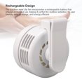 thumbnail image 4 of Mini ventilador con clip para la cintura, ventilador personal portátil con clip para la cintura, viento fuerte, recargable para viajes, 4 of 7