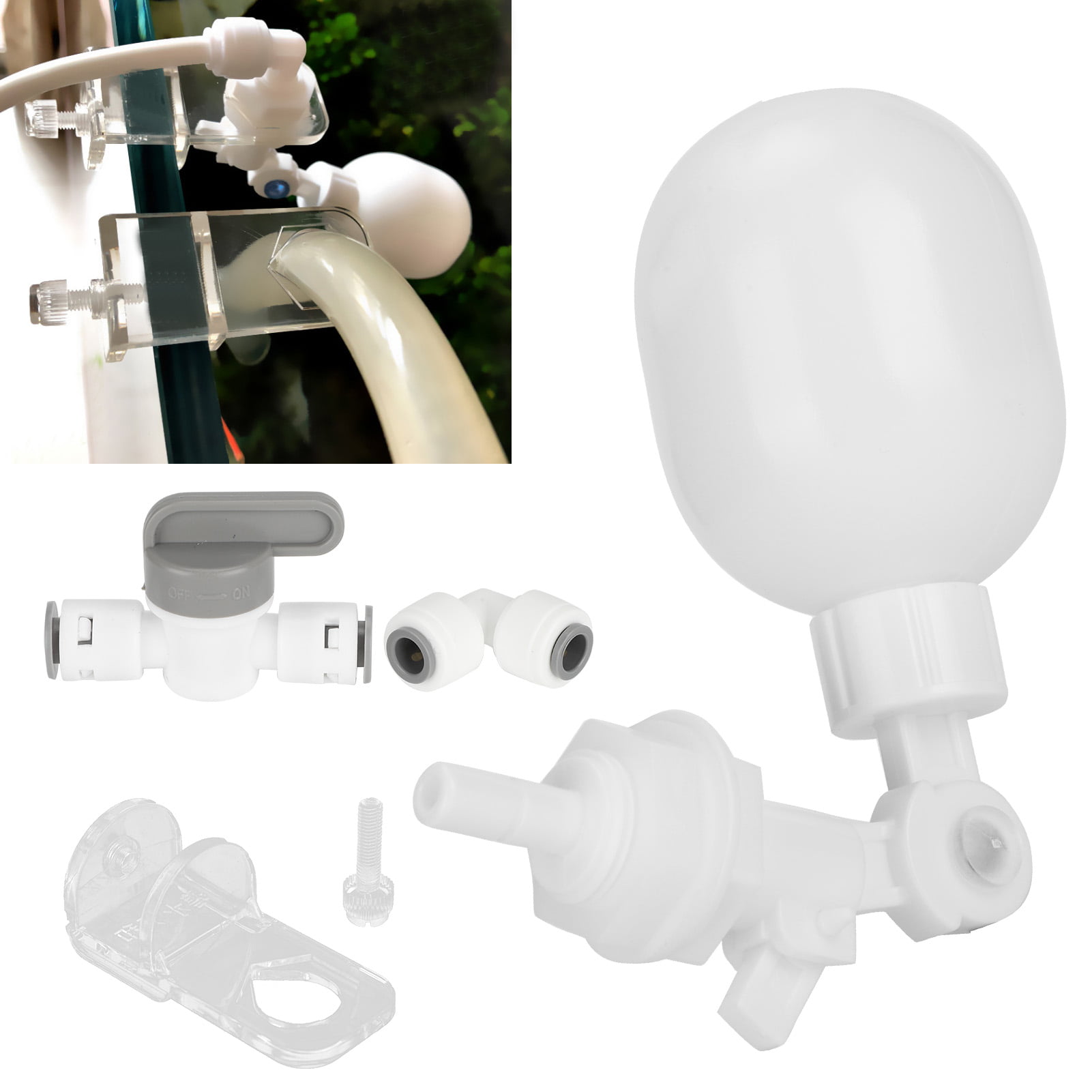 Details about   Automatic Floating Ball Valve Inlet Water Level Control Fish Tan 