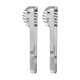 thumbnail image 1 of GOOHOCHY 2 unids Pinzas de comida Pinzas de cocina de acero inoxidable Pinzas de pan Pasta Buffet Abrazaderas, 1 of 7