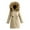 Khaki, variant on Women Puffer Jacket Puffer Jackets Puffy Coat Juniors Jackets Juniors Winter Coats for Teen Girls with Hood
