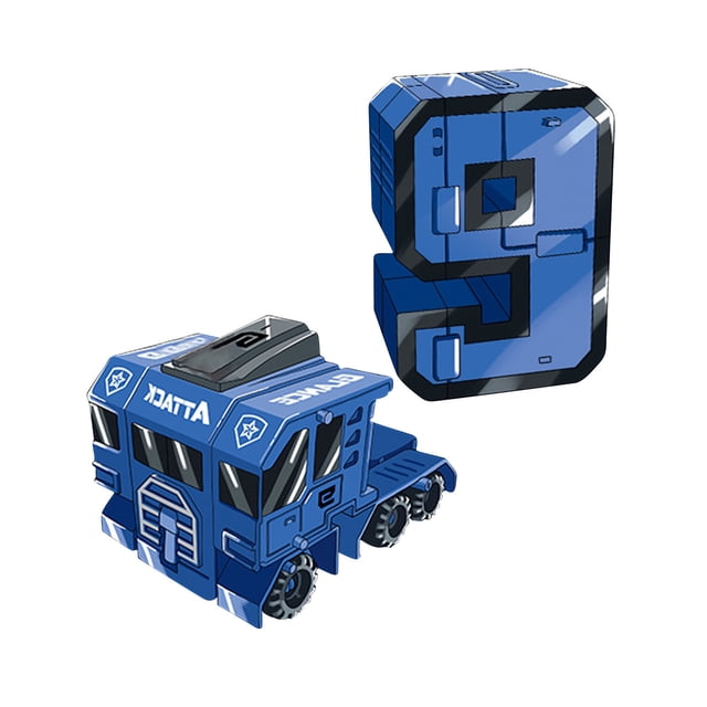 Robot de transformación Digital educativo para niños, Robot combinado de transformación creativa, juguete interactivo para padres e hijos Wmkox8yii HAHFKSH745