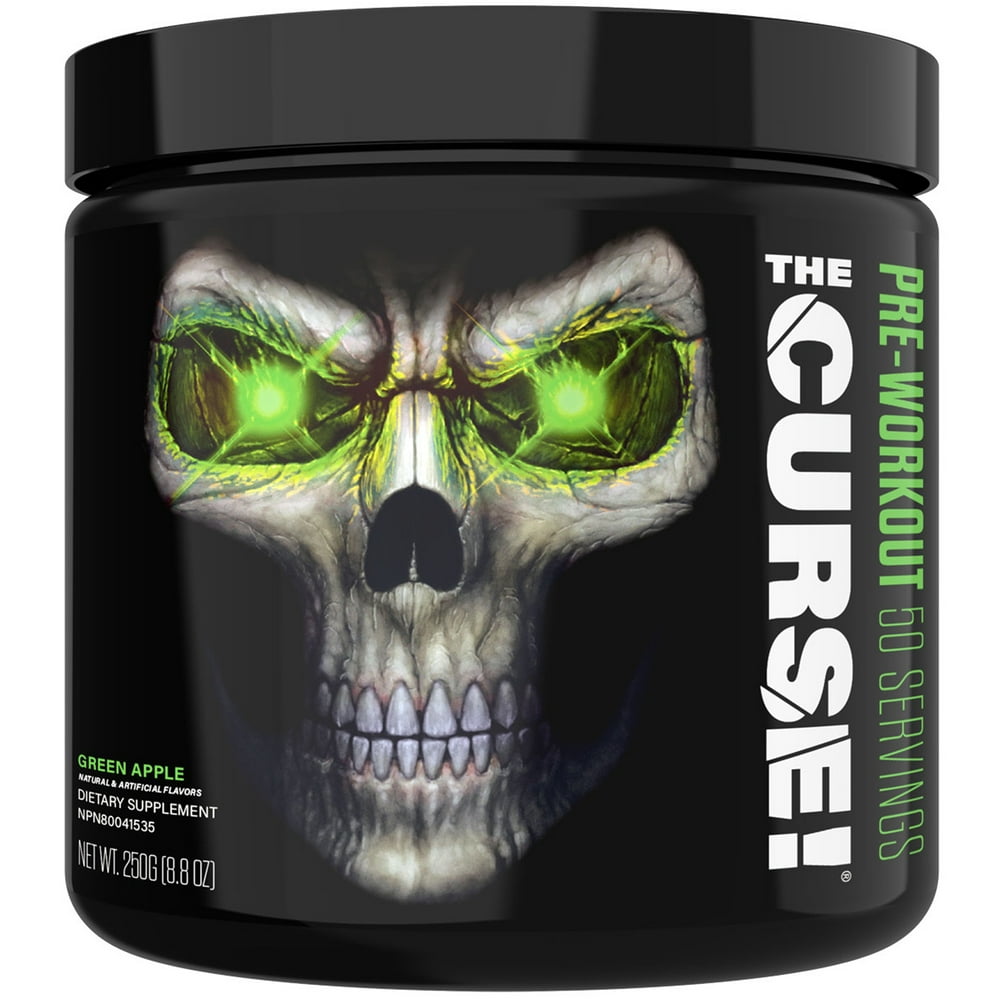The Curse Pre Workout JNX Sports®, The Curse!®, Pre-Workout, Green Apple, 50 Servings