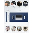 thumbnail image 7 of Miroddi Desk Pad Protector, Office PU Leather Mouse Mat, 31.5 x 15.7, Waterproof with Non Slip Base, Navy Blue, 7 of 7