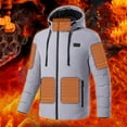 thumbnail image 2 of Mens Fashion 11 Area Heating Cotton Coat Winter Youth Men's And Women's Intelligent Constant Temperature Heating Warm Coat, 2 of 7