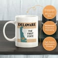 thumbnail image 6 of Designs ByLITA Delaware: The First State 11oz Plastic Coffee Mug | State Pride Collection, 6 of 6