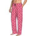 thumbnail image 6 of Bingfone red bows Mens All Over Print Sleep Pajama Pants-Large, 6 of 6