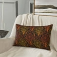 thumbnail image 5 of Sikiie Orange Dreamcatcher Print Plush Pillow Cover, Wrinkle-proof and Stain-resistant Pillow Protector without Pillow Core, Home Decoration-20"x30", 5 of 6