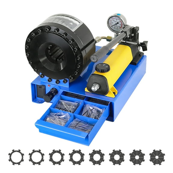 HNZXIB High Pressure Hose Pipe Crimping Machine Manual Hydraulic Hose Crimper 1/4-1inch