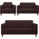 thumbnail image 1 of Cubre Sala Ajustable Stretch Fit Elástico Melocotton Chocolate 3 Piezas, 1 of 7