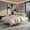 White, variant on Yardi Yarda Twin Size Bed Frame with Headboard and Safety Side Guardrails, Simple Bed Frame for Indoor, Gold