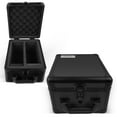 thumbnail image 2 of EVORETRO 2-Row Black Aluminum Graded Card Case with Key Lock – Holds 60 Cards, Secure Storage Box, 2 of 2
