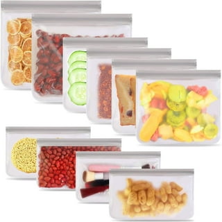 Reusable Food Storage Bags Silicone Freezer Bags Leakproof - Temu