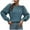 Blue, variant on Pullover Sweaters for Women Puff Sleeve Pullover Sweater Round Neck Soft Sweater Slim Fit Solid Color Knitted Jumper clearance sweaters women