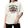 thumbnail image 2 of Vintage Design Graphic Women's Off White T-Shirt, 2 of 3