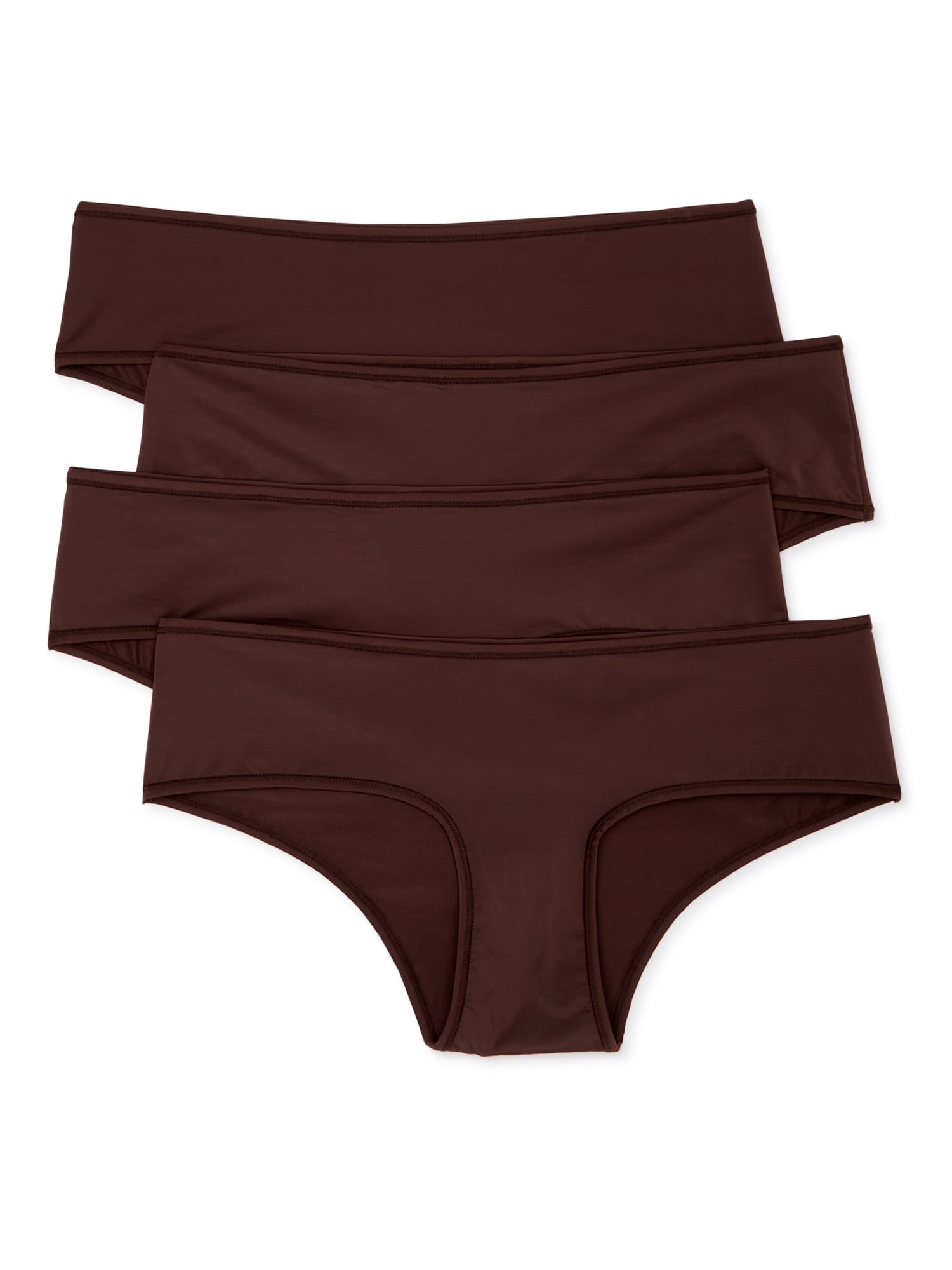 Women's Classic Microfiber Hipster Panties, 4Pack