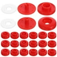 thumbnail image 3 of Shisuyan Boutons Rouges pour Vêtements de Bébé 100 Ensembles 0.51x0.51x0.39 Po, 3 of 8
