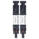thumbnail image 2 of Conector solar fotovoltaico V, MC‑20D Conector de fusible solar fotovoltaico solar fotovoltaico de 1000 V Conector fotovoltaico solar V Estándares líderes en la industria, 2 of 8