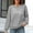 A238 Gray, variant on Xdegoge Ugly Sweatshirt Christmas Women Waffle-Knit Crew Neck Long Sleeve Tops Xmas Letter Print Shirts Fashion Plus Size Christmas Holiday Tops for Women Dressy, White M