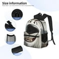 thumbnail image 3 of Fotbe Smiling Polar Bear Mochila Ligera Casual para Laptop para Hombres y Mujeres, Mochila Impermeable de Uso Diario, Mochila para Universidad, 3 of 6