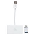 thumbnail image 1 of Adaptador inalámbrico para automóvil con cable a dongle inalámbrico inalámbrico para automóvil para automóviles a partir de 2016 para IOS 10 y superior, blanco, 1 of 10