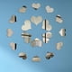 thumbnail image 4 of Pegatina de espejo con combinación de corazón 3D acrílico amor calcomanías de pared con espejo DIY decoración del hogar papel tapiz 18 Piezas Kearding JJ11047-01, 4 of 6