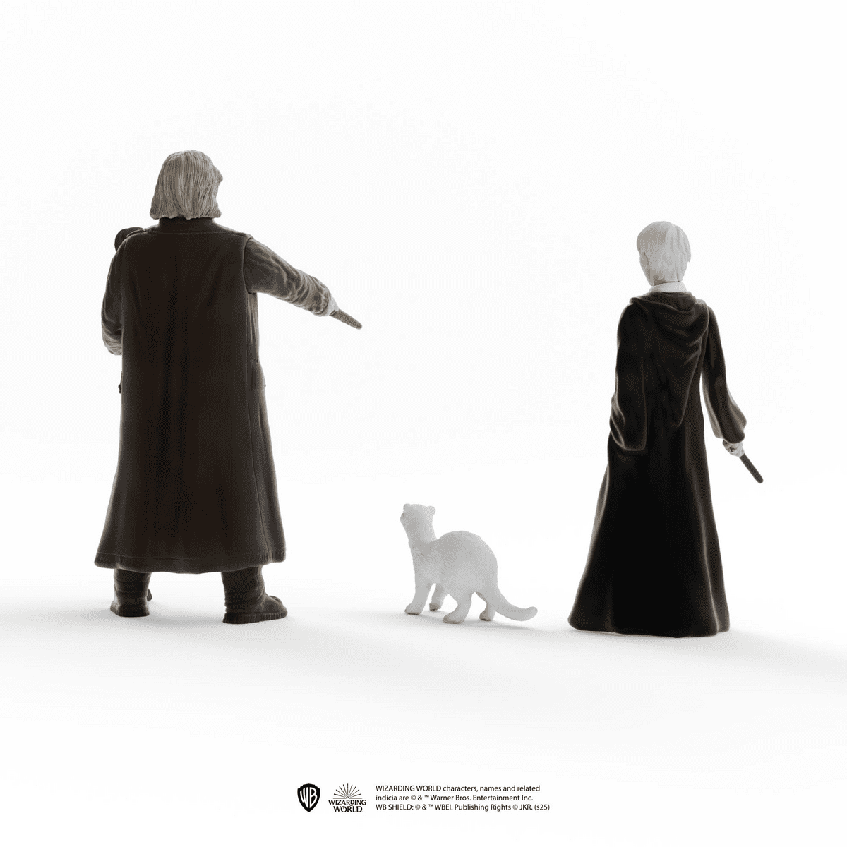 Schleich Harry Potter - Mad-Eye Moody, Draco Malfoy & Ferret Figurines - Collectable Wizarding World Toys for Kids Ages 6+ | 14907