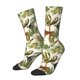 thumbnail image 1 of Balery Jungle Animals Calcetas Largas con Estampado para Hombre y Mujer – Suaves y Transpirables, Talla Única (US 5-11), 1 of 6
