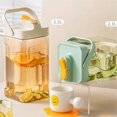 thumbnail image 4 of Summer Drink Dispenser with Tap,Cold Kettle with Faucet,Green 2.3L, 4 of 5