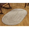 thumbnail image 1 of Ombre Chenille Collection 60 x 84" Oval in Beige", 1 of 3