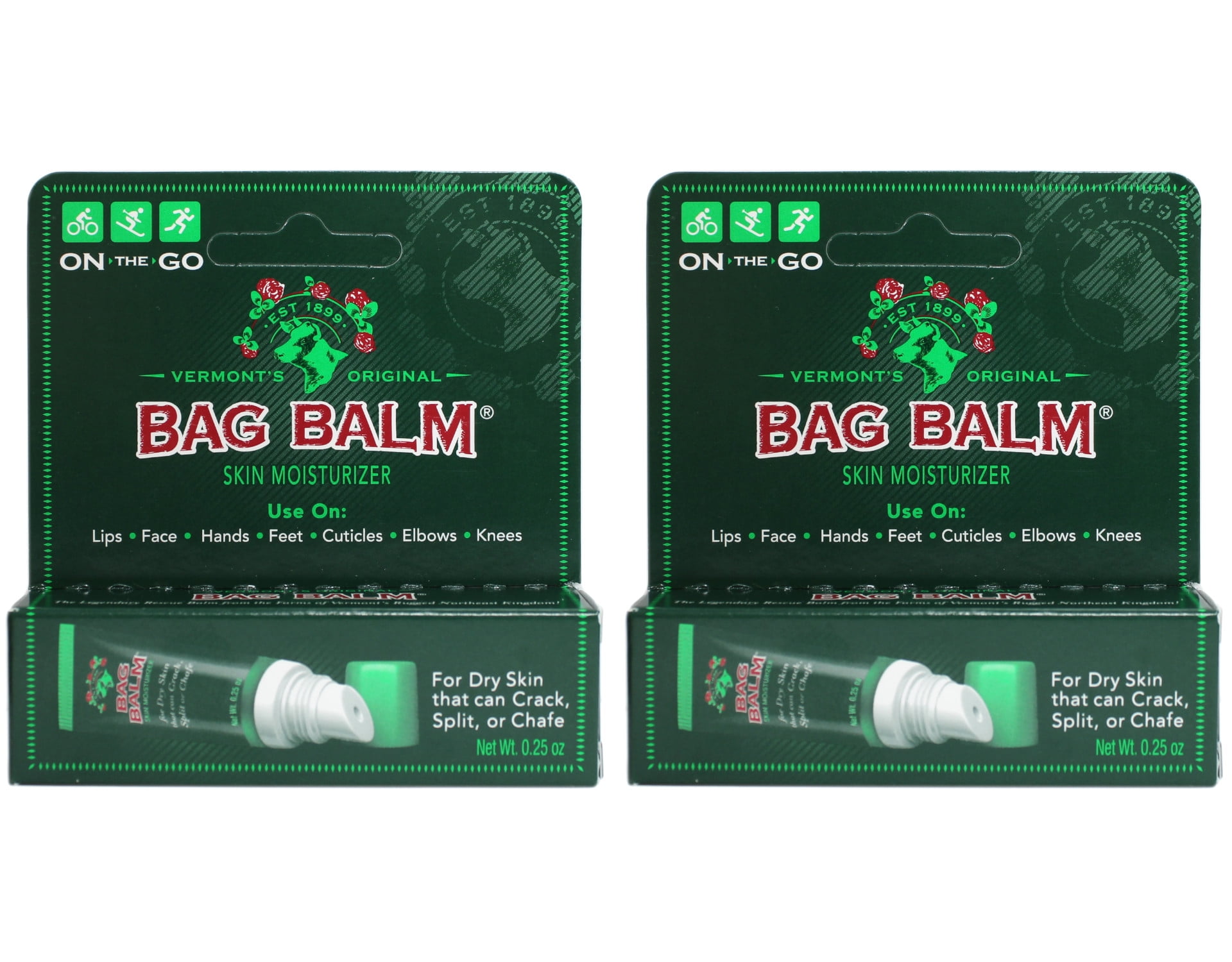 Bag Balm OnTheGo Skin Moisturizer 0.25 oz (Pack of 2)