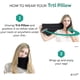 thumbnail image 2 of Plane Travel Nap U-shaped Pillow Neck Support Pillow Black 1st, 2 of 5