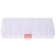 thumbnail image 2 of 25 piezas de tarros pequeños redondos de plástico transparente para guardar cuentas de joyería con caja rectangular, 2 of 14