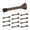 Oil Rubbed Bronze, variant on Door Stoppers, 12 Pack Spring Door Stops with Rubber Bumper, Satin Nickel Door Stoppers for Bottom of Door