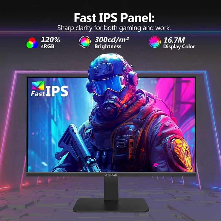Z-EDGE 27" 180Hz FHD Gaming Monitor photo 3