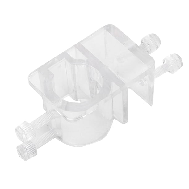 Abrazaderas De Manguera, Alta Transparencia, Conveniente Para Ajustar El Soporte De Abrazadera De Tubo De Diseño De Doblado En Caliente Con 4 Tornillos Acrílicos Para Pecera De