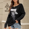 thumbnail image 3 of Suéter de punto NikouMX para mujer con Cuello redondo y lentejuelas grado profesional, 3 of 6