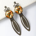 thumbnail image 3 of Oranges Vintage Copper Crown-Shaped Bookmarks Made of Stainless Steel - Book Accessories Gift for Readers and Book Lovers, 3 of 5