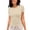 Beige, variant on Vetement Femme ete 2025 Women's Casual Basic Going Out Crop Tops Slim Fit Short Sleeve Crew Neck Tight T Shirts 2025 Lightweight Workout Shirts Women Pack of T Women Large Short Long Sleeved M M