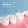thumbnail image 3 of Water Flosser Cordless Oral Irrigator IPX7 Waterproof Cordless Cleaner 3 Modes USB Rechargeable Flosser with 220mL Water Tank 4 Replaceable Jet Tips for Home Travel, 3 of 7