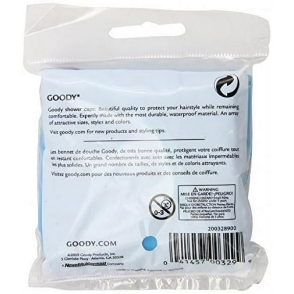 Goody Styling Hair Essentials Shower Cap (Pack of 3)