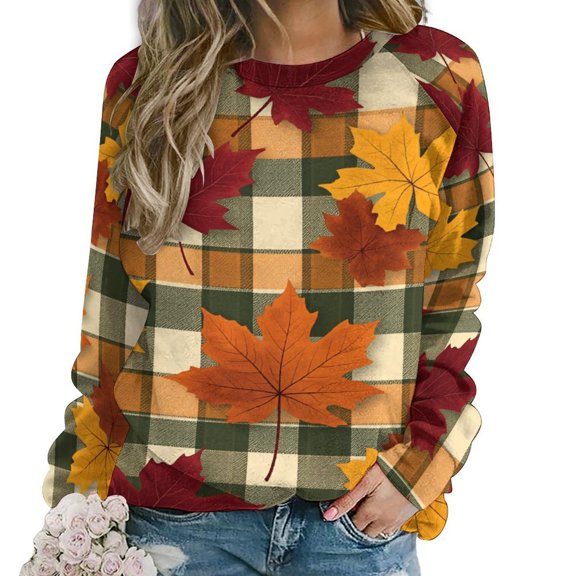 Christmas Snowflake Deer Women Casual Long Sleeve Hoodie Streetwear Pullovers Top Female Clothing