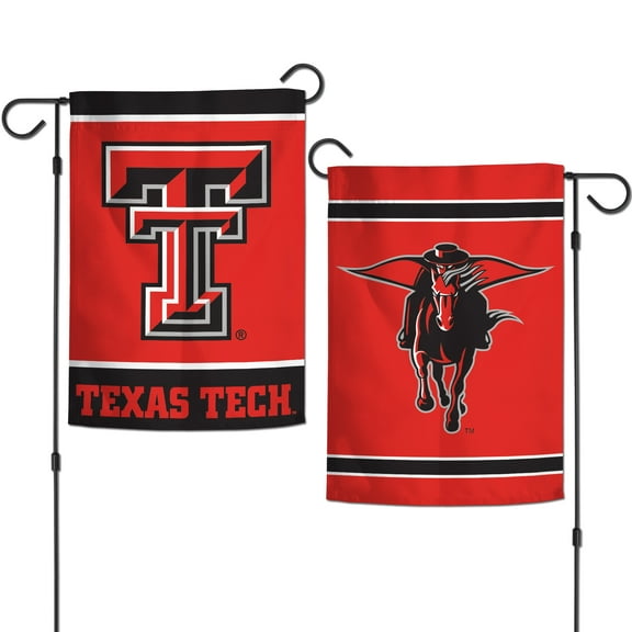 NCAA Texas Tech Name 12" x 18" Garden Flag