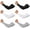 White+black+grey-6 Pairs, variant on 4-Pairs Arm Sleeves for Men and Women - Tattoo Cover Up - Cooling Sports Sleeve for Basketball Golf Football