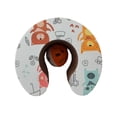 thumbnail image 3 of Tablero rascador de juguete para gatos, tablero rascador de bola de órgano, tablero  de gato para B Yuyangstore  Almohadilla para rascar gatos, 3 of 8