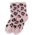 thumbnail image 1 of Sonducket Amart mujeres hombres Otoño Invierno lindo punto estampado Coral polar calcetines cálido medio tubo dormir calcetín Medias Color de piel Sonducket AP000974-04, 1 of 6