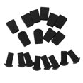 thumbnail image 1 of 2x10pcs Tiradores De Cremallera Cordón Cuerda Paracord Extremos Bloqueo Hebillas Divididas Sunnimix Cerraduras de extremo de cable, 1 of 8