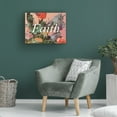 thumbnail image 4 of Canvas Wall Art - Sandra Iafrate 'Faith Flowers' Wall Art for Living Room, Bedroom, or Office Décor by Trademark Fine Art - 32 x 24 Inches, 4 of 4