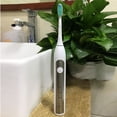 thumbnail image 2 of Cepillo de dientes eléctrico sónico para adultos, una carga durante 30 días, carga inalámbrica rápida, 3 modos con temporizador inteligente integrado de 2 minutos, cepillos de dientes eléctricos (bla TUNC Sencillez, 2 of 5
