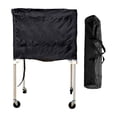 thumbnail image 3 of Carrito Para Pelotas Deportivas Con Ruedas Y Bolsa, Jaula Para Pelotas Deportivas Para Voleibol, Tenis, Juguete Negro, 3 of 8