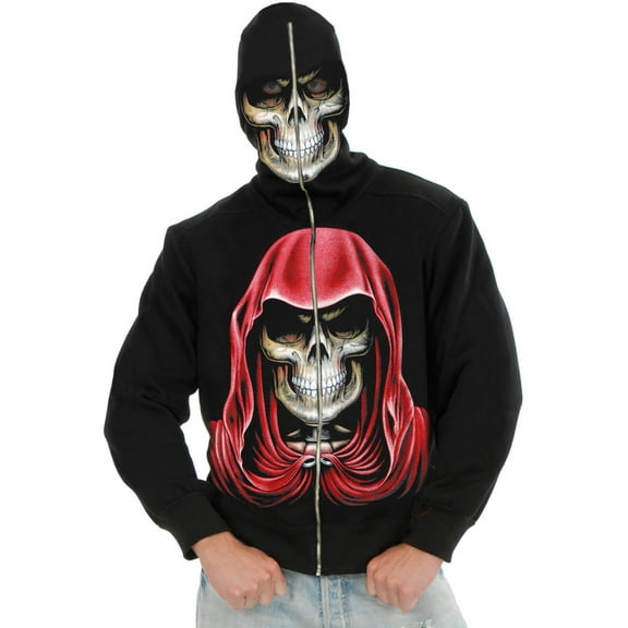 New Men's Teen 40-42 Empire Reaper Costume Hoodie Sweatshirt